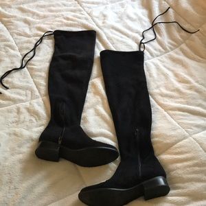 Black Thigh High boots